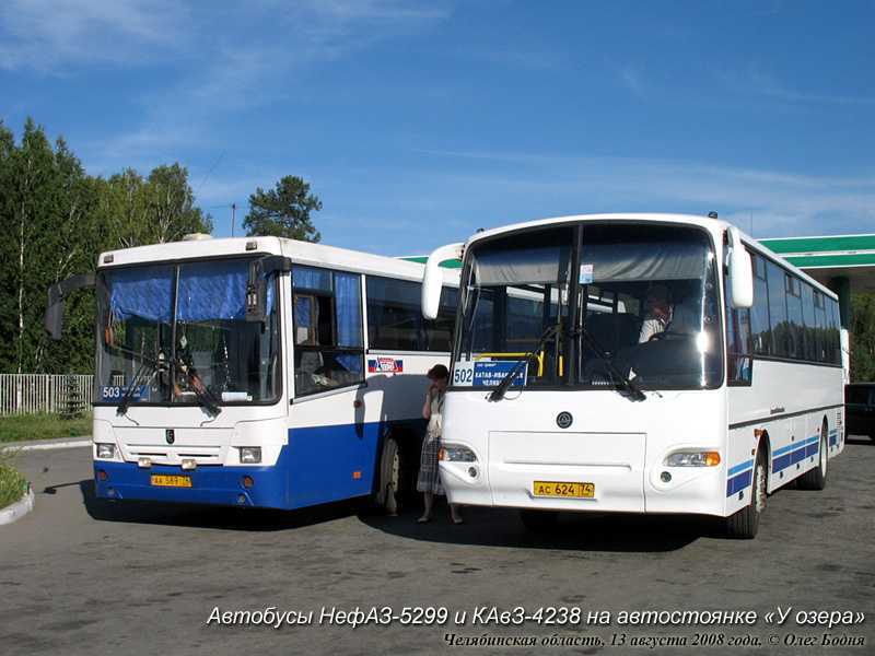 Нефаз 5299 — самый распространенный автобус в россии |