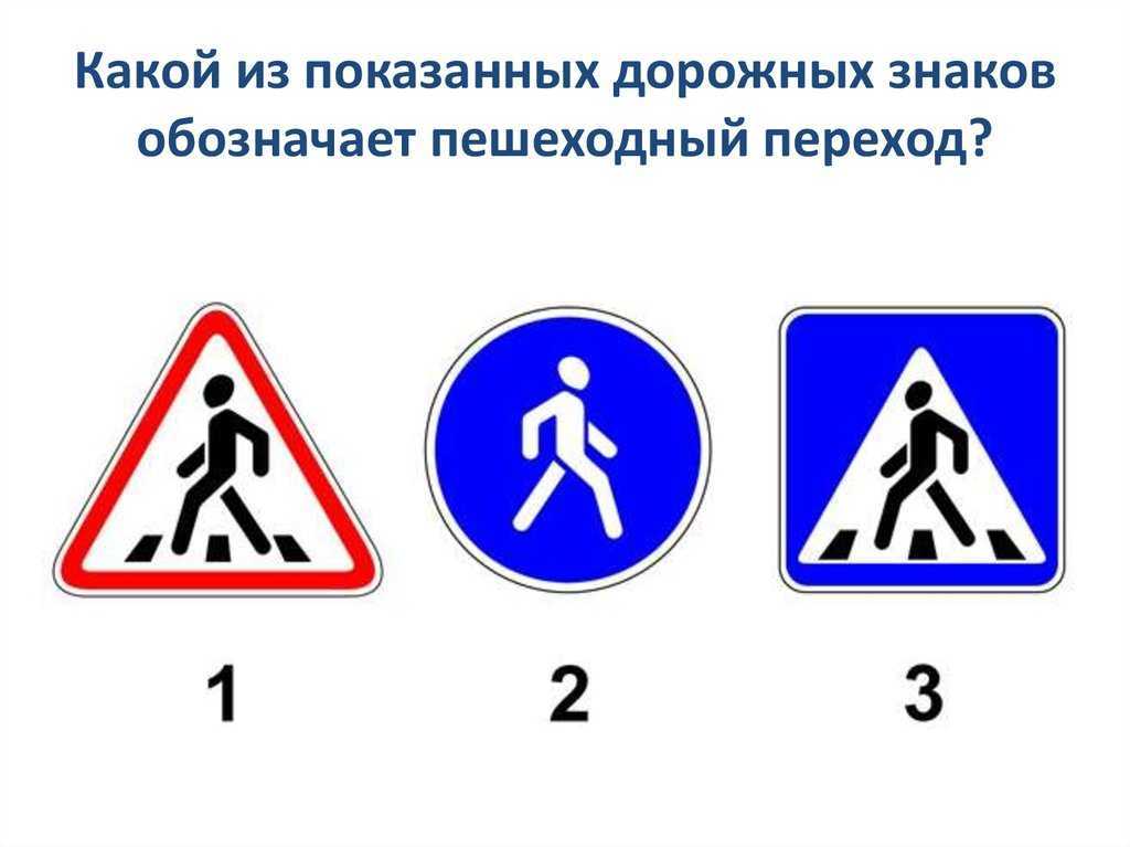 Виды знаков «пешеходный переход», зона действия, требования