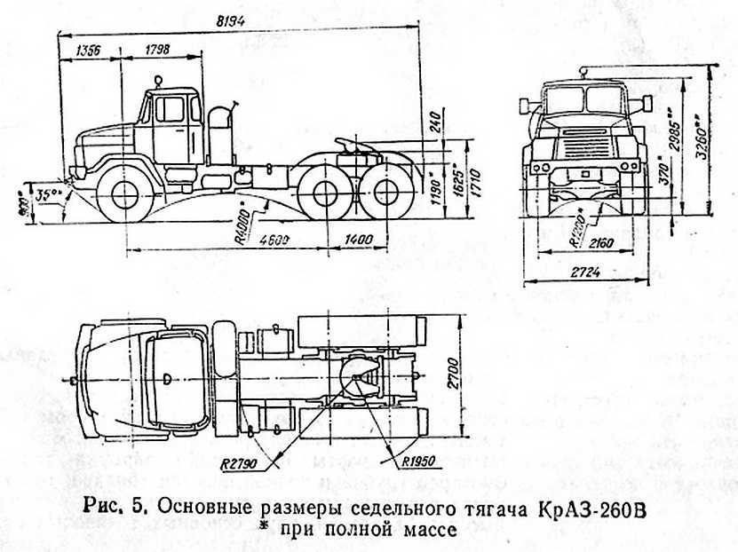 Краз-260: технические характеристики, описание модели
