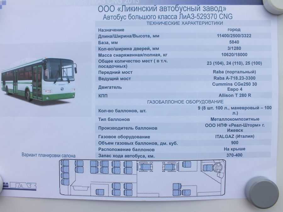 Лиаз 529260, обзор лучшего российского автобуса 2014 года