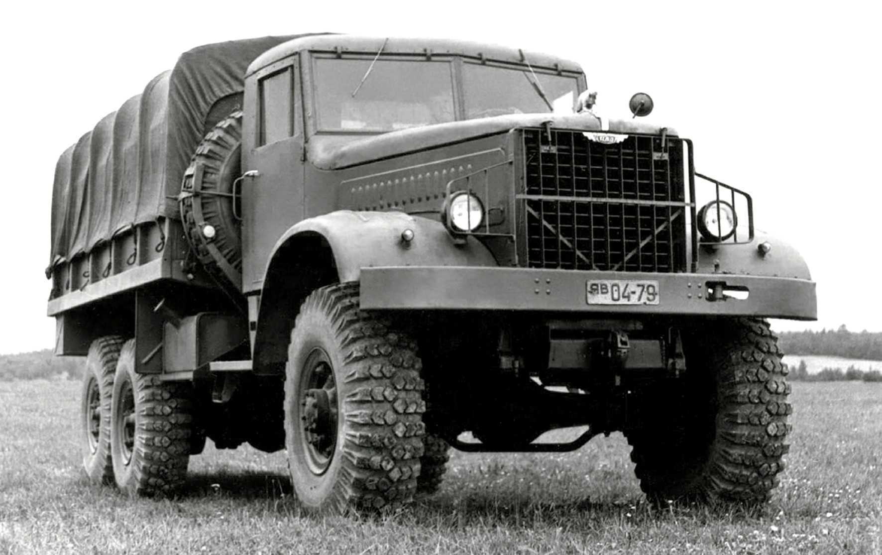 Краз 214: история создания армейского грузовика, технические характеристики