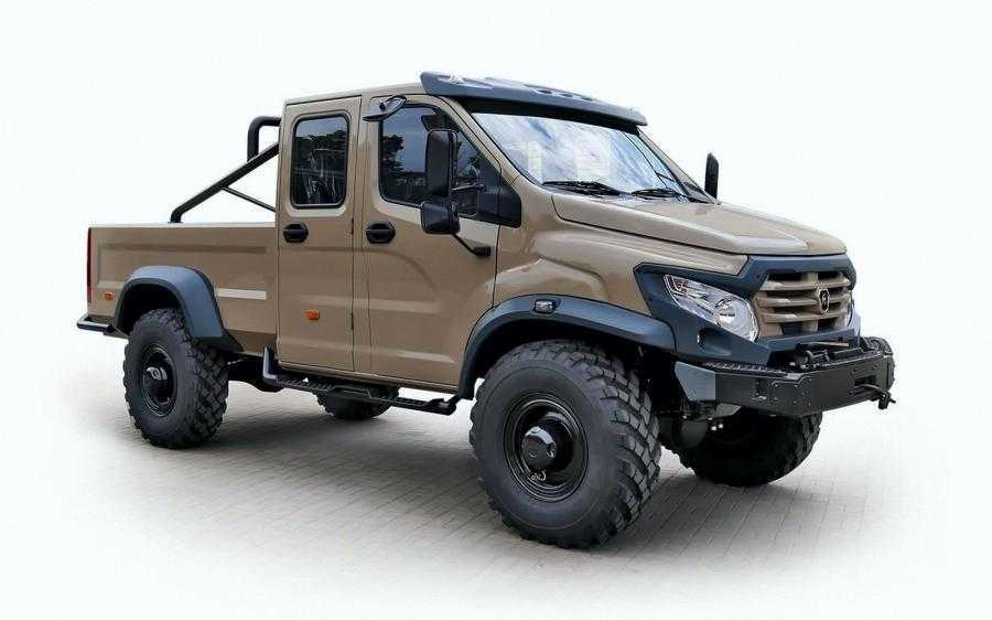 Gaz vepr-next 4x4 - внедорожный грузовик-пикап