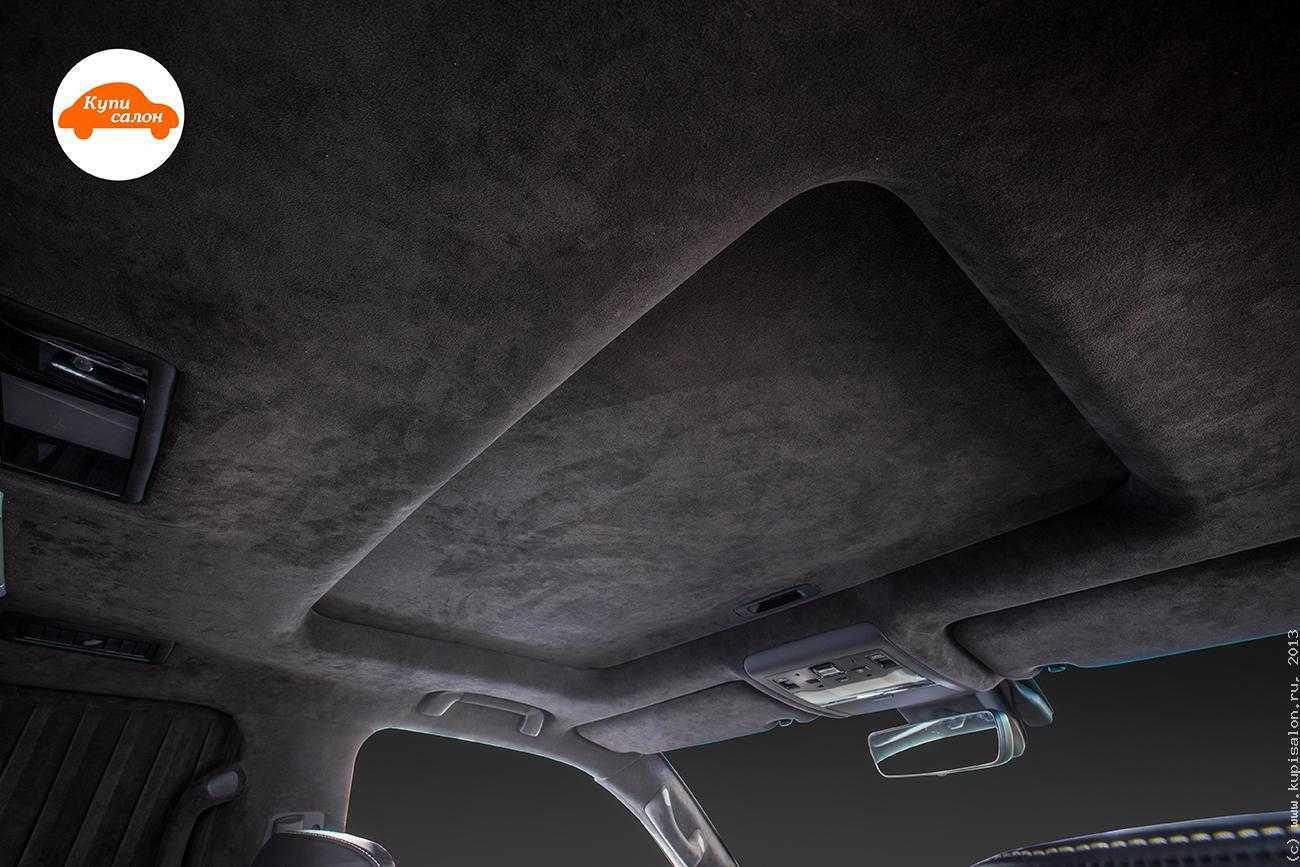 Какую ткань используют для перетяжки потолка в машине, и как это сделать самому