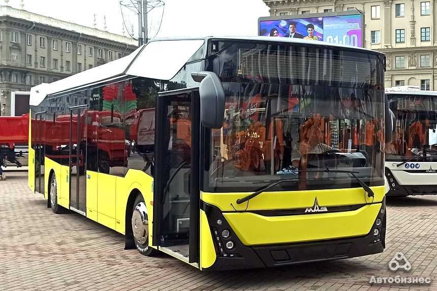 Новый автобус городского типа маз-206