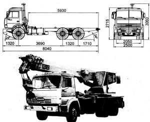 Камаз-53229: технические характеристики