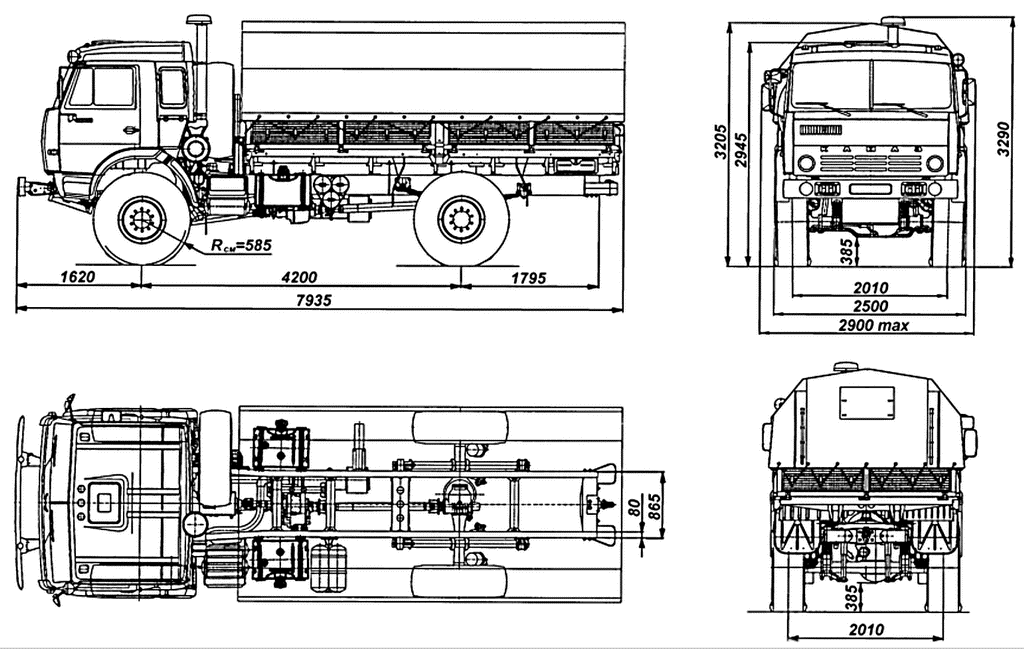 Камаз 43502. технические характеристики автомобиля: двигатель, сцепление, тормоза