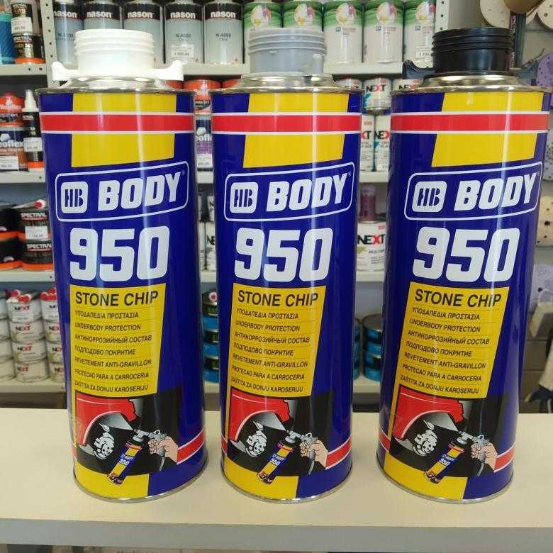 Body 950 – лучшее антигравийное средство, характеристики и нанесение