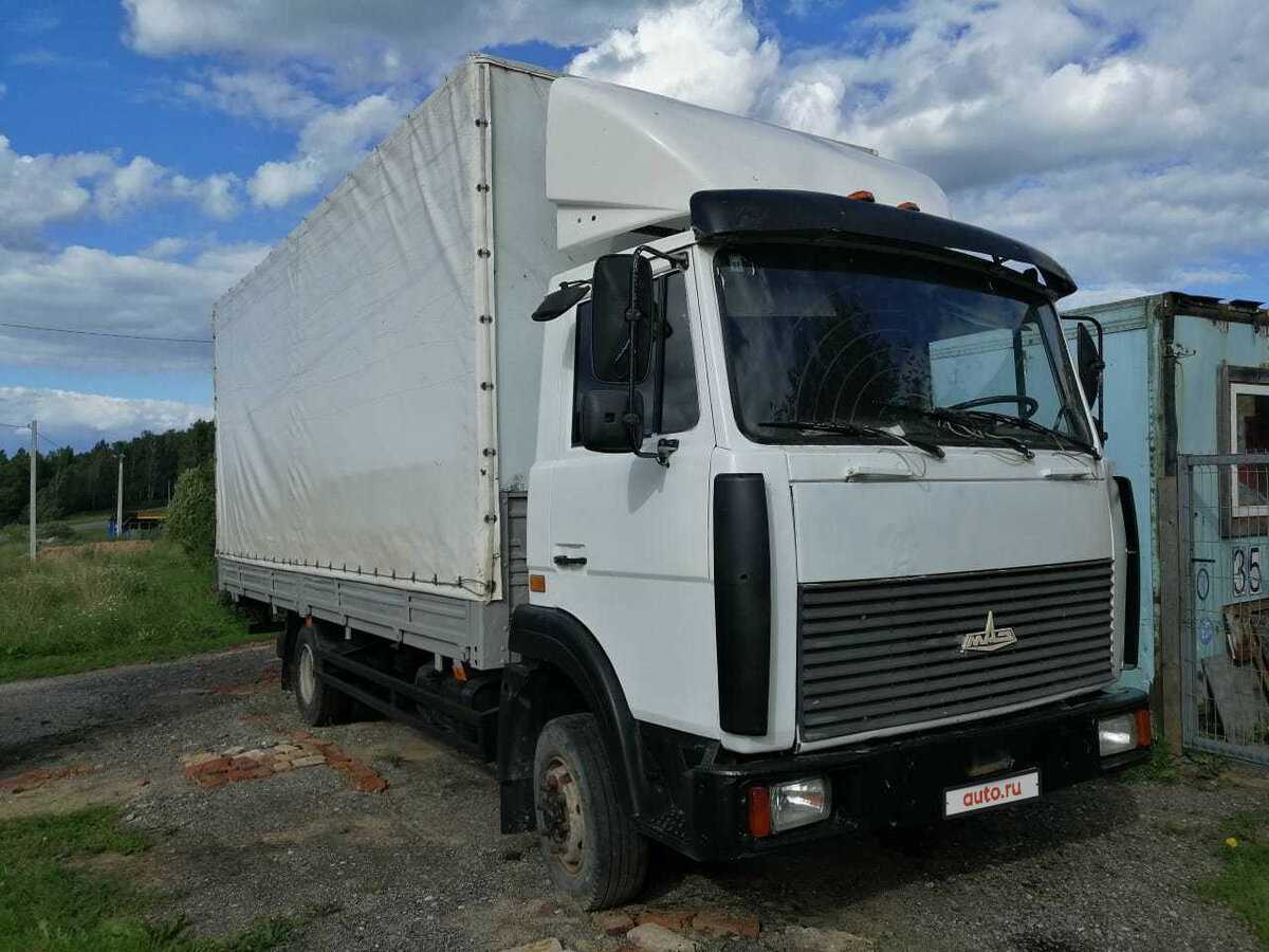 Надежный и современный грузовик зубрёнок маз модели 4370
