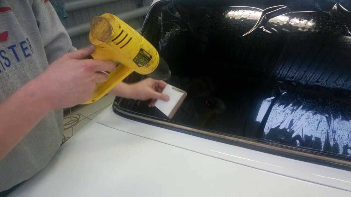 Как самому наклеить тонировку в машине: пошаговая фото и видео инструкция