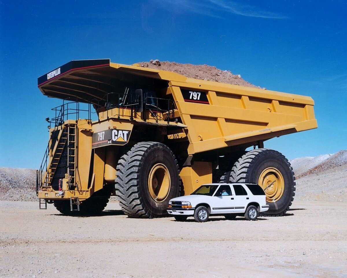 Самые большие грузовики в мире - какие они? :: syl.ru
