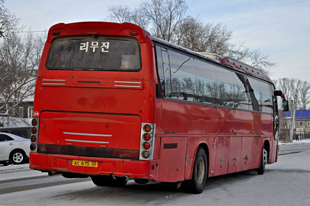 Автобусы daewoo: модельный ряд