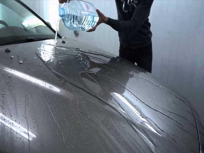 Жидкое стекло для авто своими руками: наносим правильно