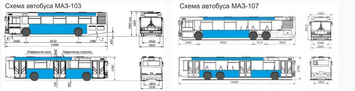 Автобус маз 203