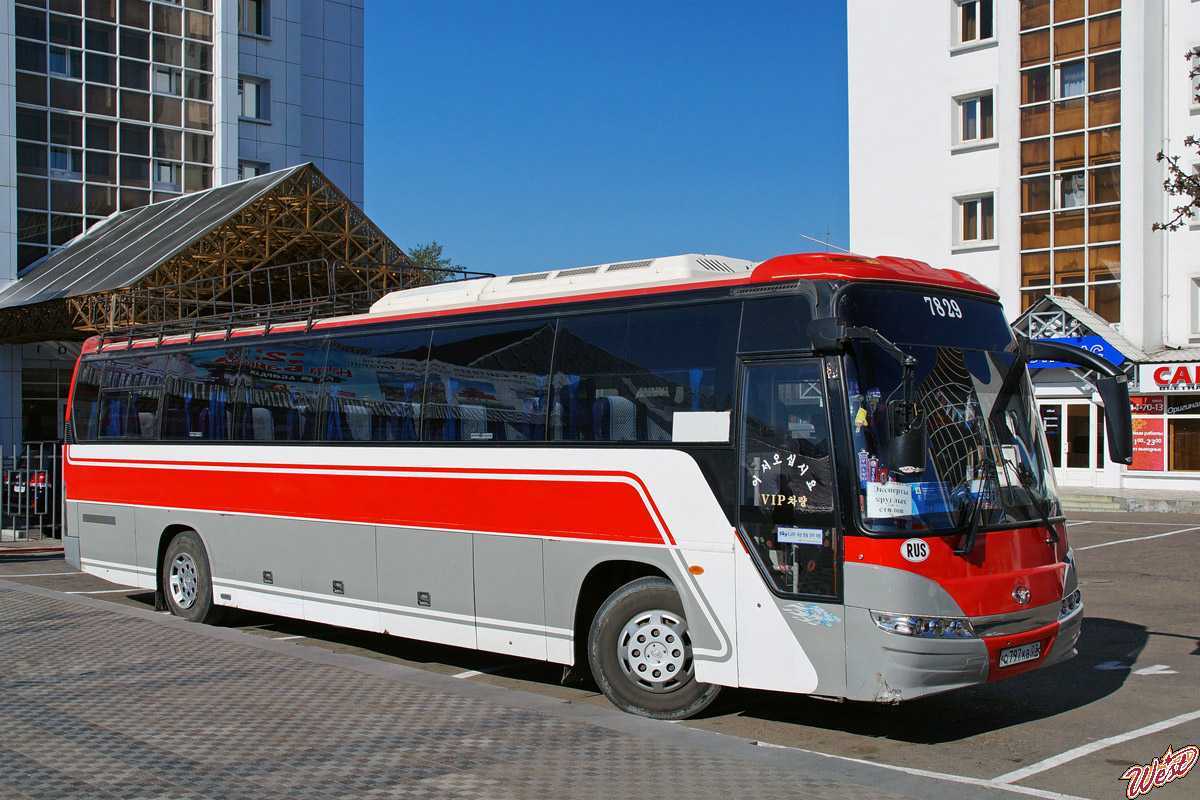 Перечень технических характеристик автобуса Daewoo BS106, его  и обзор с фото