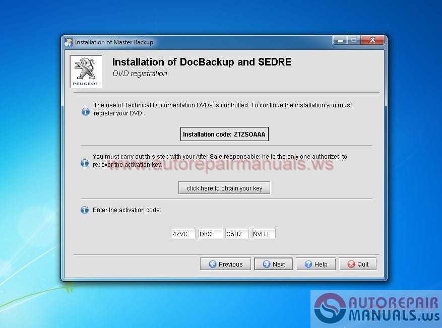 Citroen service documentation backup rus 10.2010 + sedre » soruft - только русский интерфейс