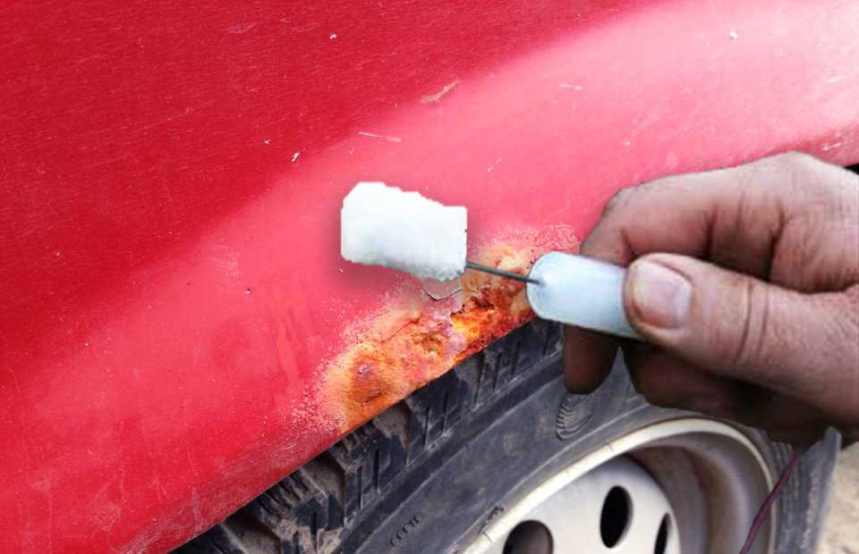 Как закрасить ржавчину на машине своими руками: как правильно (фото)