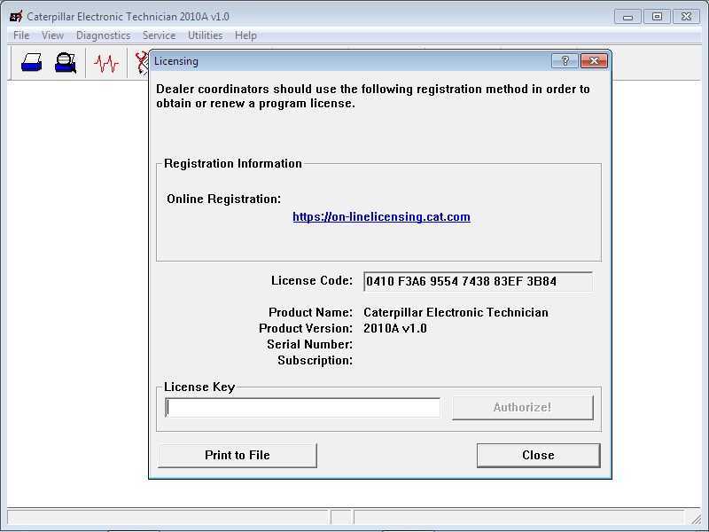 Caterpillar et 2022a (2020a) electronic technician software download