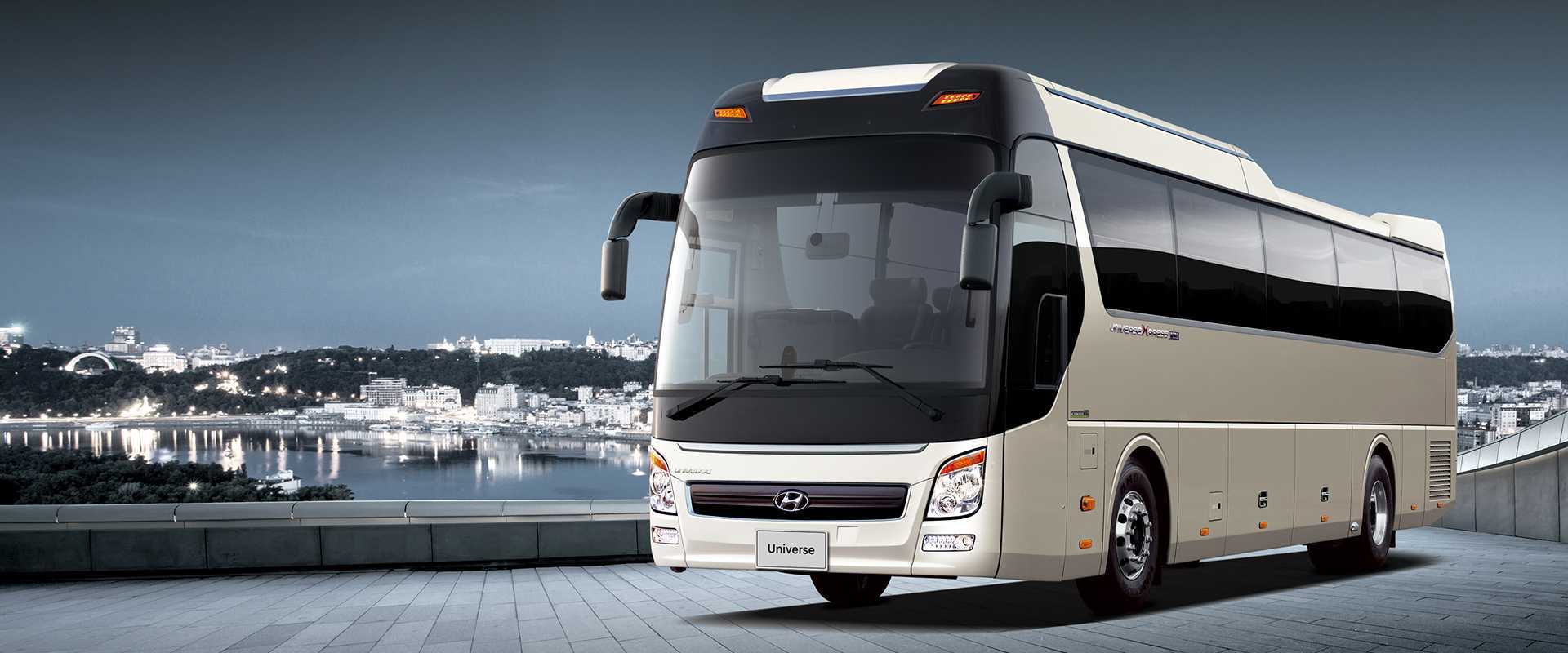 Автобус хендай юниверс space технические характеристики. габаритные размеры hyundai universe luxury. подвеска и тормоза