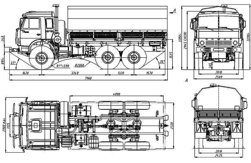 Характеристики и особенности эксплуатации грузовика камаз-43114