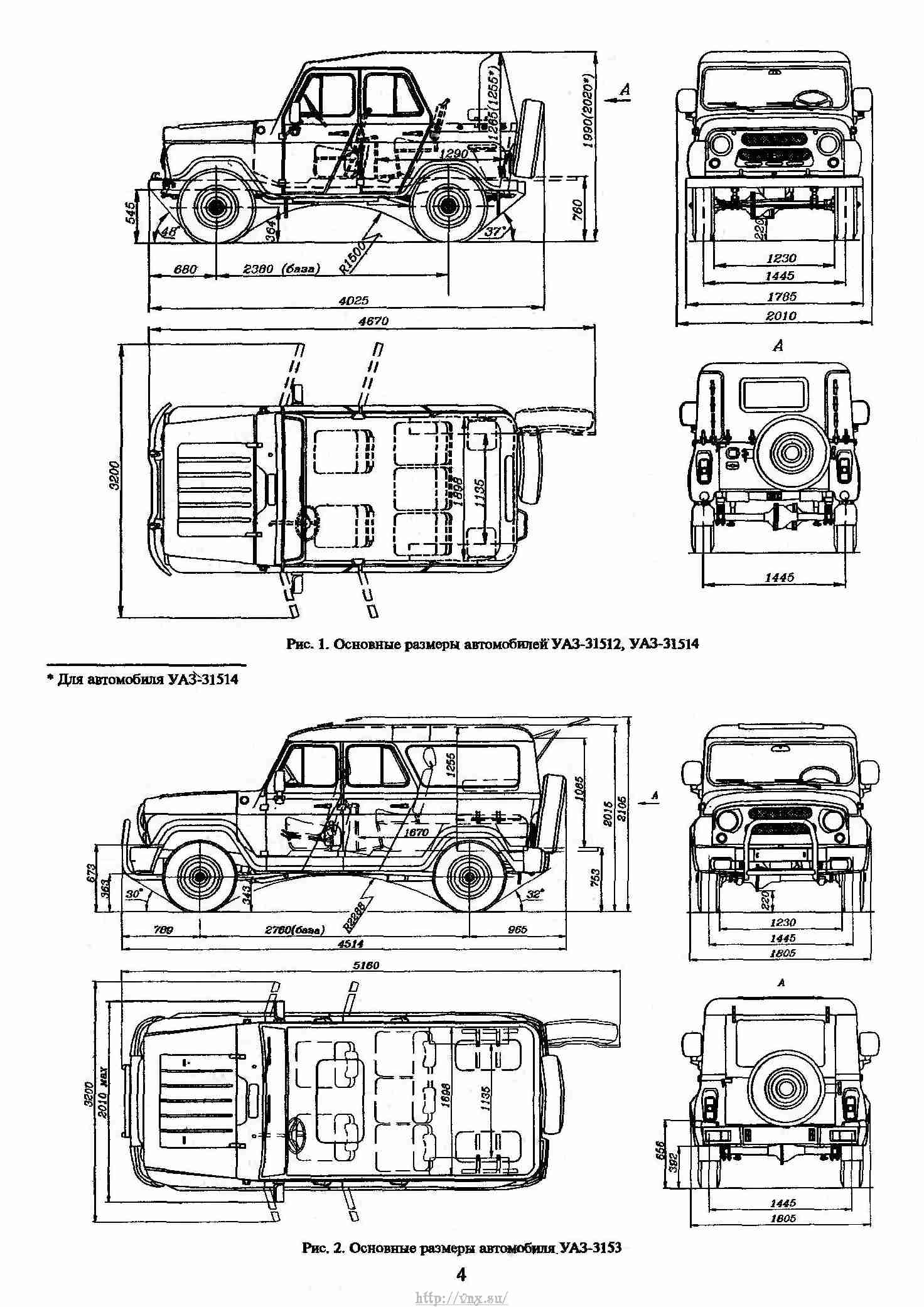 Уаз-452: технические характеристики