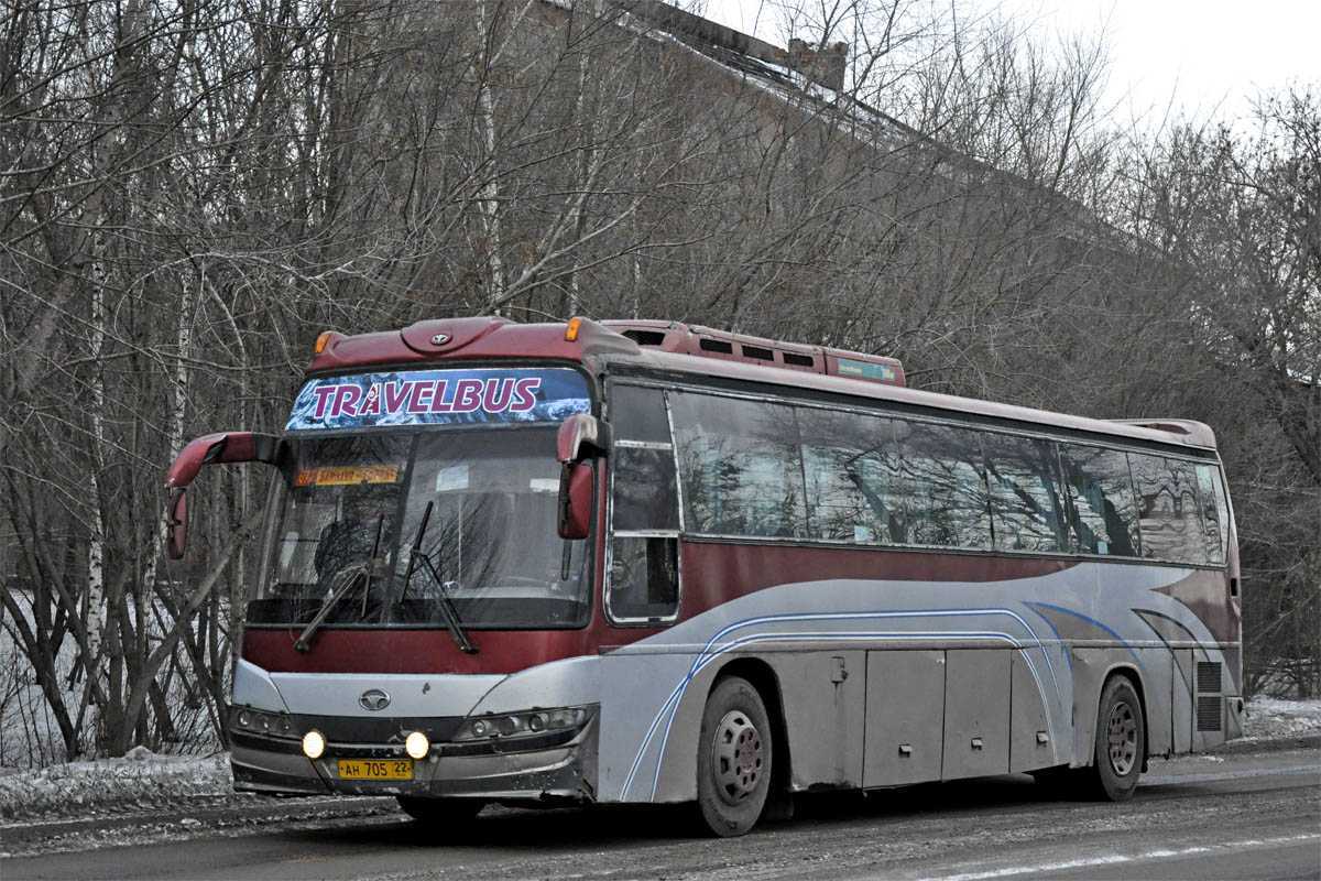 Корейский туристический автобус daewoo (дайво, дэу, део, даево, дево) bh120f, 43 пассажирских места