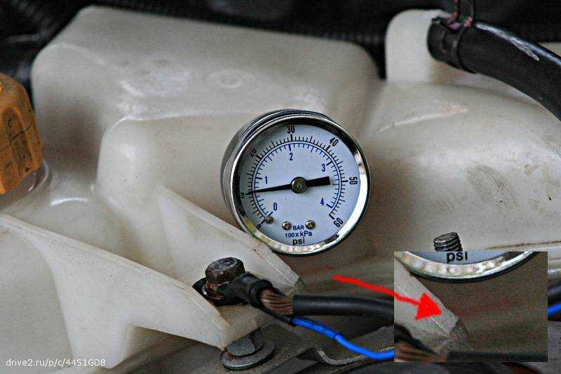 Какое давление в системе охлаждения двигателя 402