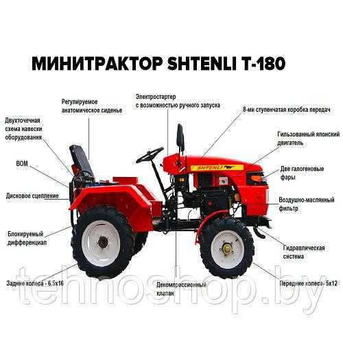 Мини-трактор cинтай 180: маленький помощник в больших делах | фермер знает |