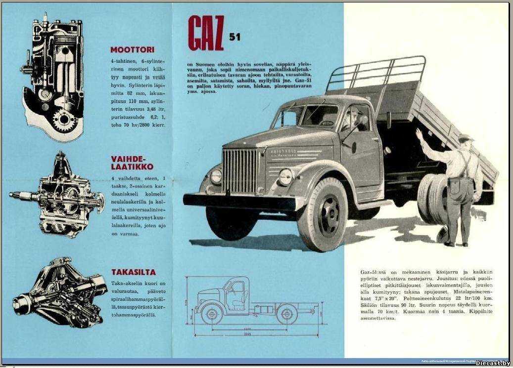 Газ 51 технические характеристики, двигатель и устройство, размеры и кабина