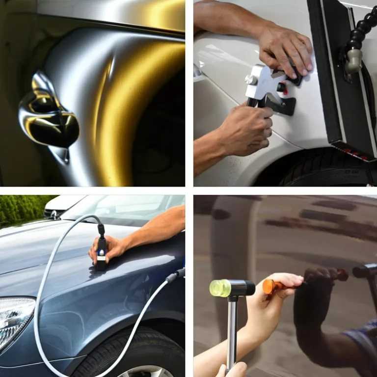 Как убрать вмятину на машине своими руками без покраски: эффективные способы и необходимые инструменты