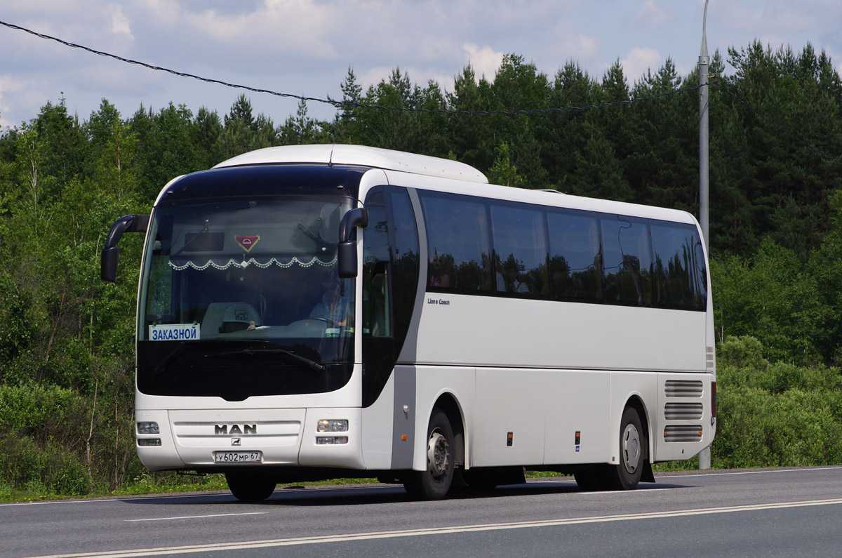 Туристские автобусы man lions coach r07 и r08