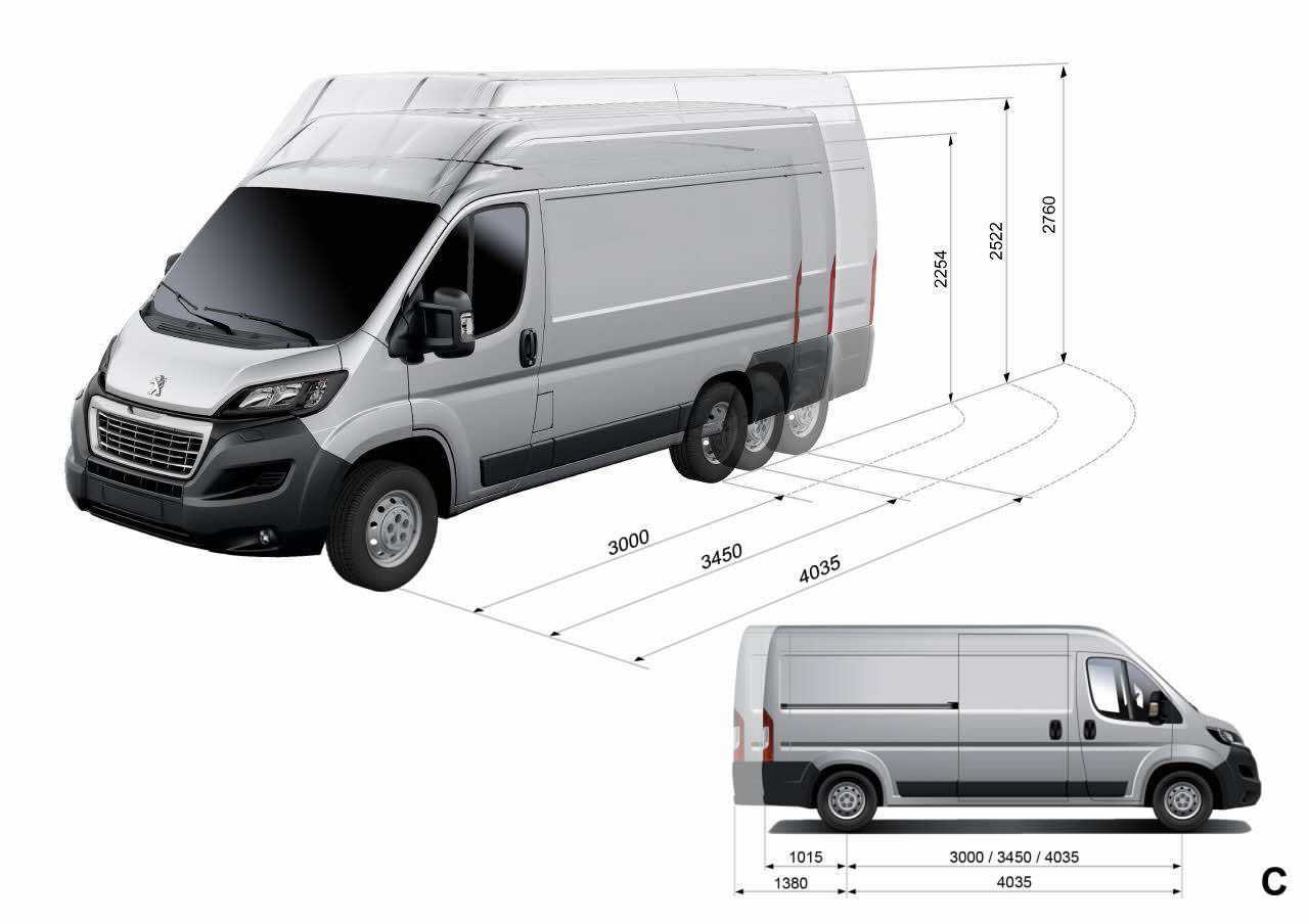 Перечень технических характеристик Peugeot Boxer Minibus 2-го поколения,  в России и обзор с фото