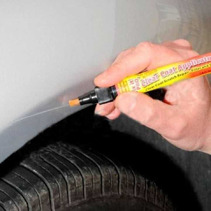 Карандаши и маркеры для удаления царапин или сколов с автомобиля