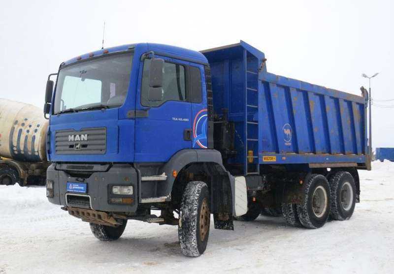 Перечень технических характеристик MAN TGA 26350 6x2, его  в РФ и подробный обзор трёхосного крупнотоннажного фургона с фото