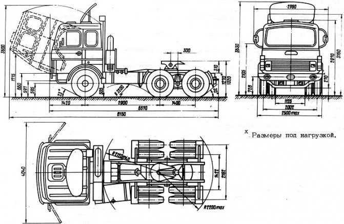 Маз-6422 технические характеристики и устройство, двигатель и кабина