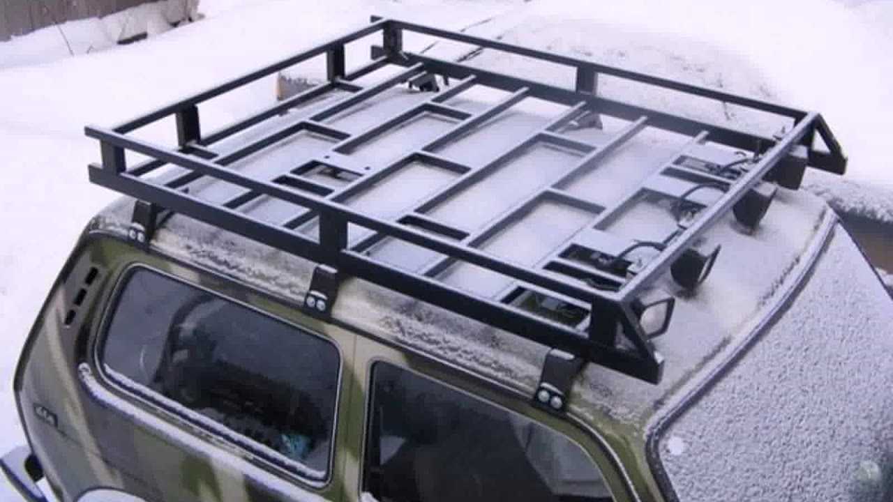 Как сделать рейлинги на крышу автомобиля своими руками