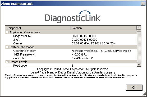 Detroit diesel diagnostic link (dddl) v8.05 english + activation [2015]