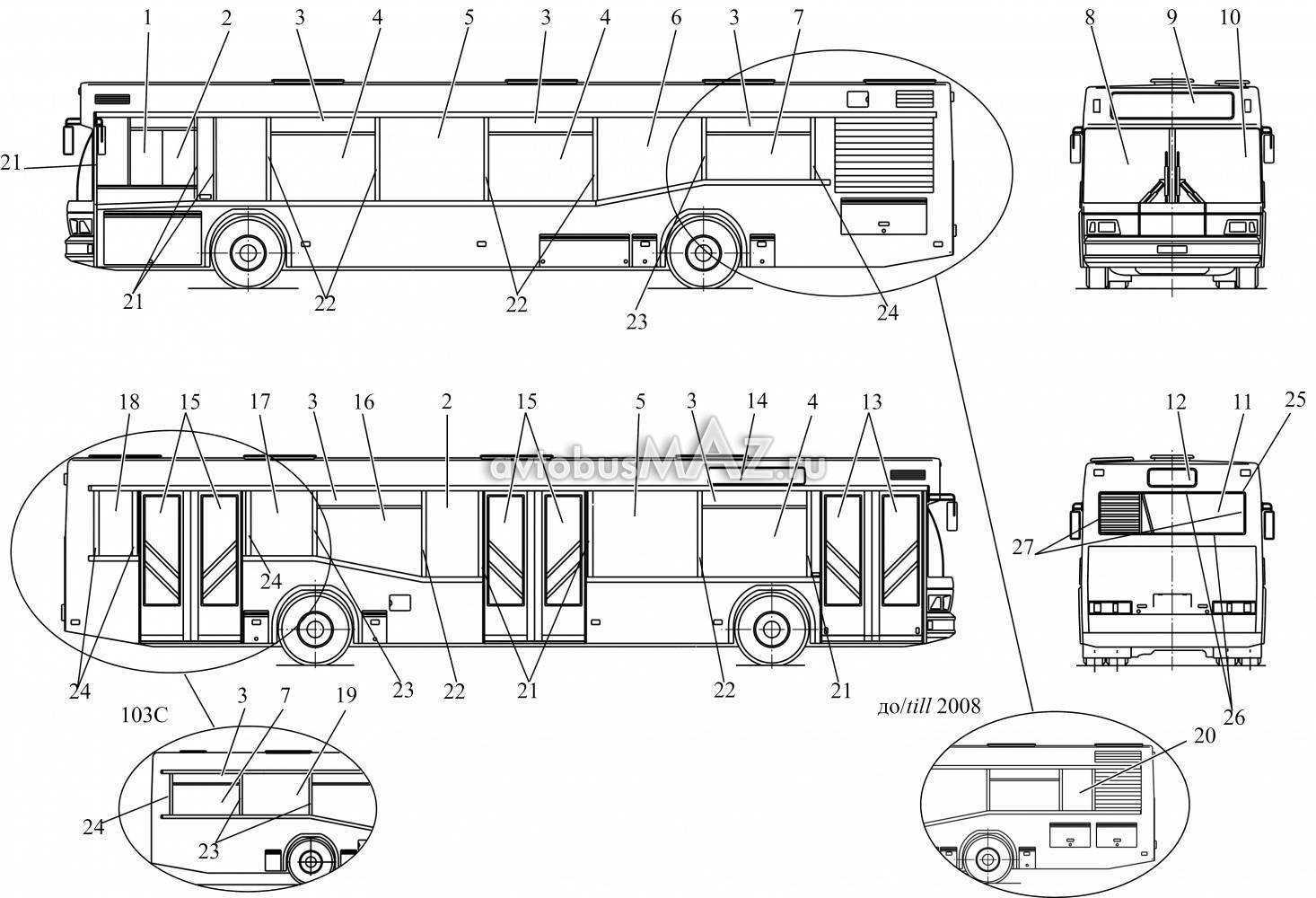 Автобус маз-203: характеристики, фото, низкопольный, городской