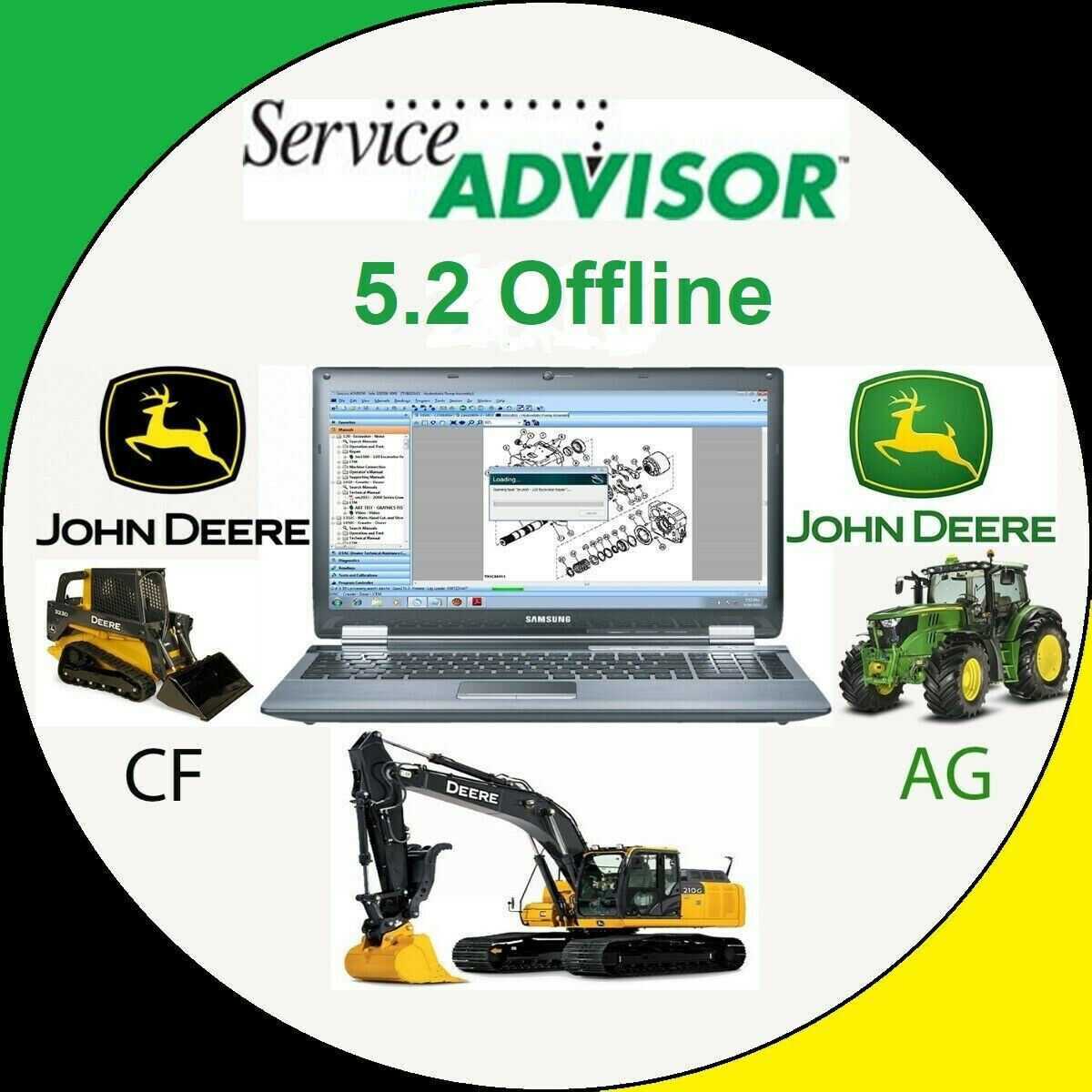 John deere service advisor 5.2.523 agriculture and turf equipment division 2019