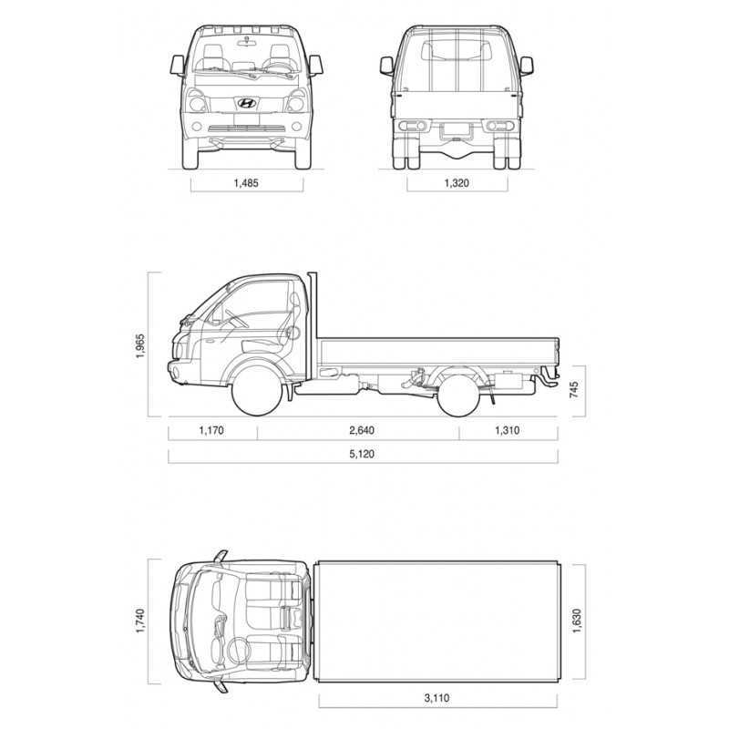 Hyundai porter (хендай портер) и hyundai porter 2 технические характеристики, грузоподъемность (фото, видео, отзывы)