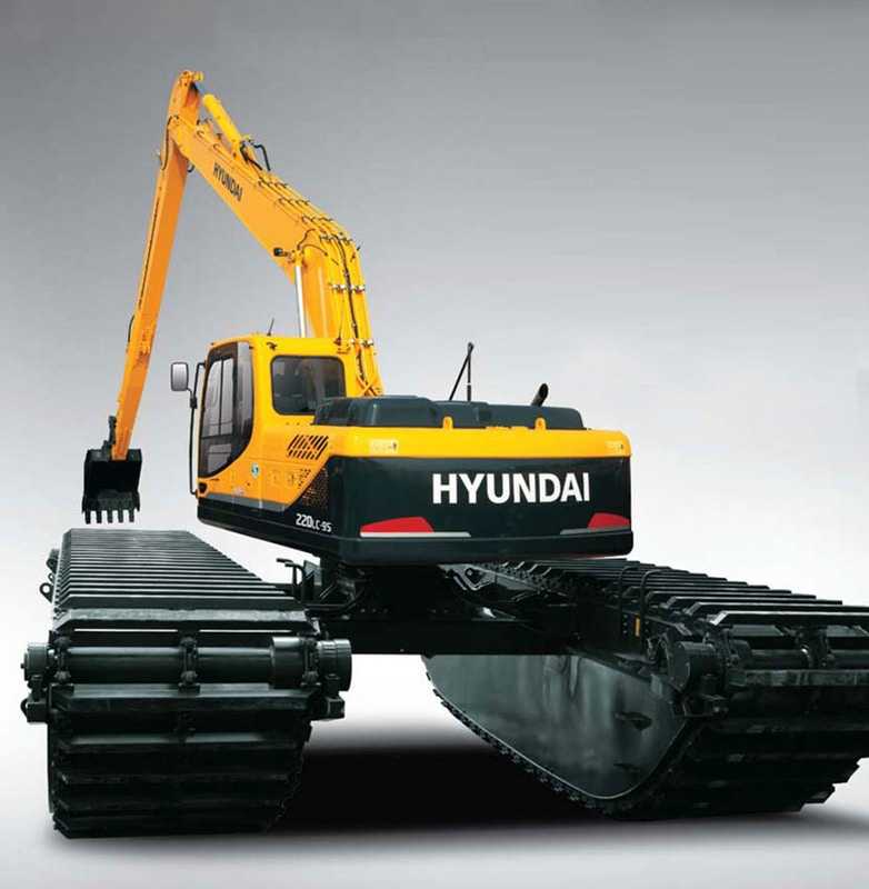 Экскаватор hyundai r220lc 9s: технические характеристики