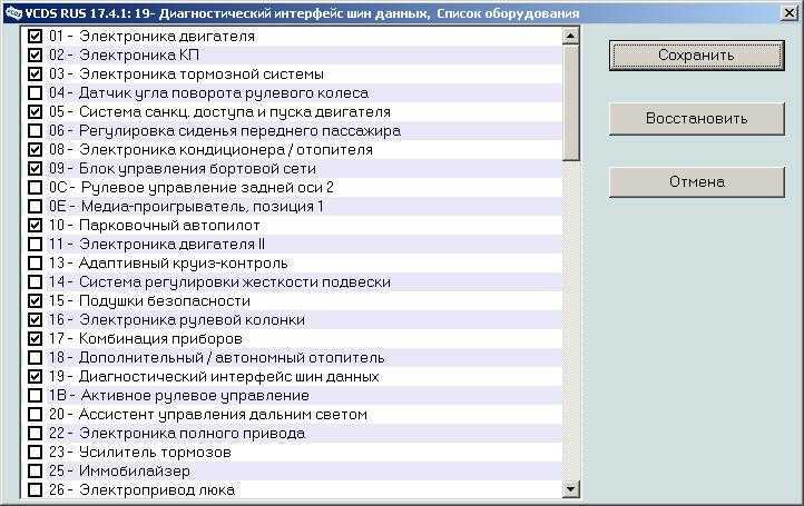 База кодов. VCDS список оборудования. Вася диагност коды АЦП. VCDS release 21.3.0 Rus. Содержание инструкции по работе с VCDS (Вася диагност).