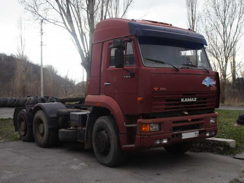 Российский седельный тягач камаз-6460 и его модификации